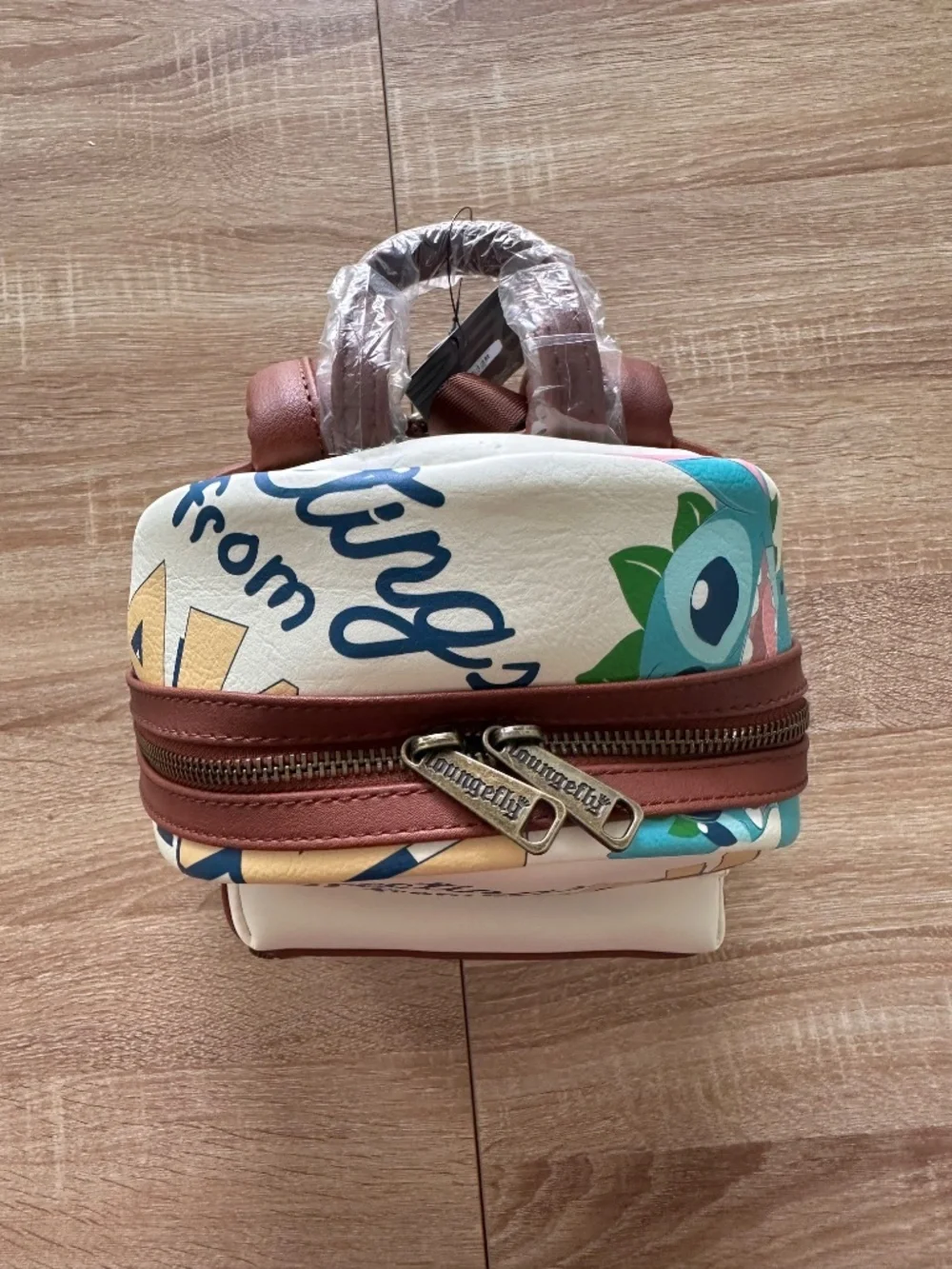 Loungefly Disney Lilo & Stitch Travel Postcard Mini Backpack - BoxLunch Exclusiv